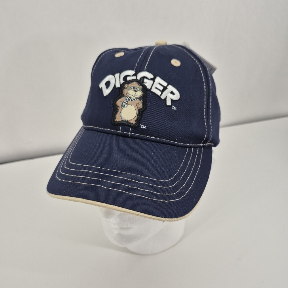 Nascar On Fox Digger Hat Blue Chase Authentics One Size Fits All NWT